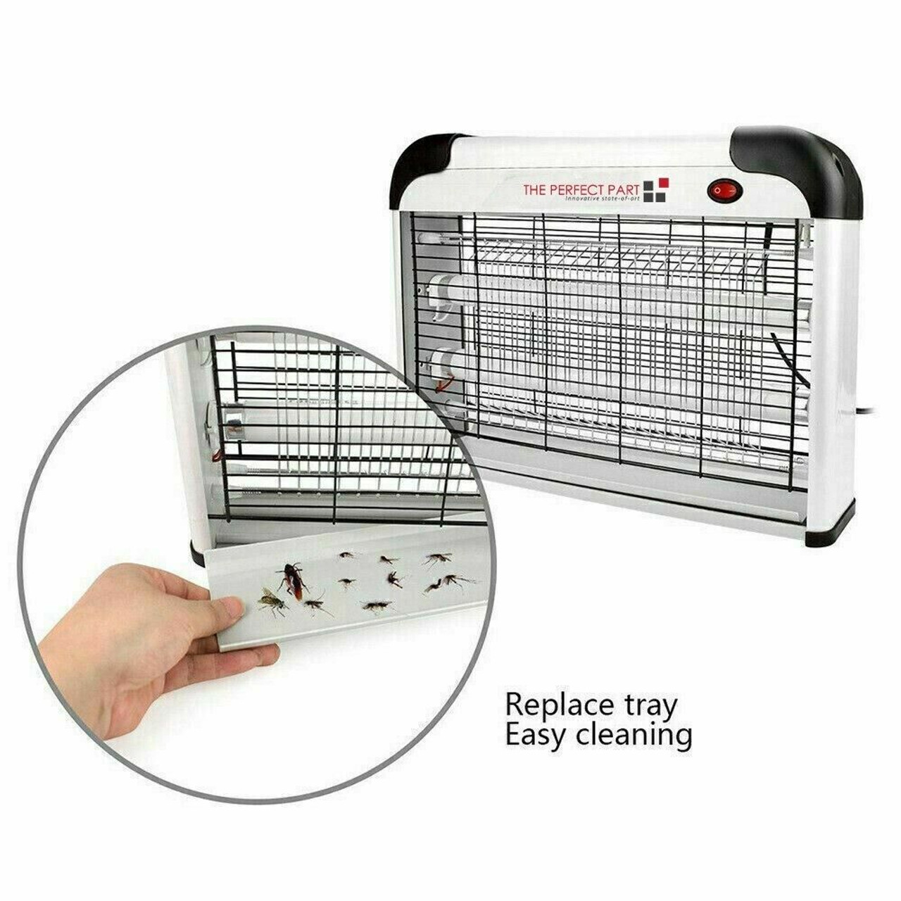 Lamp Insect Killer Mosquito Zapper Bug Pest Fly Trap Electric Indoor Light Lawn