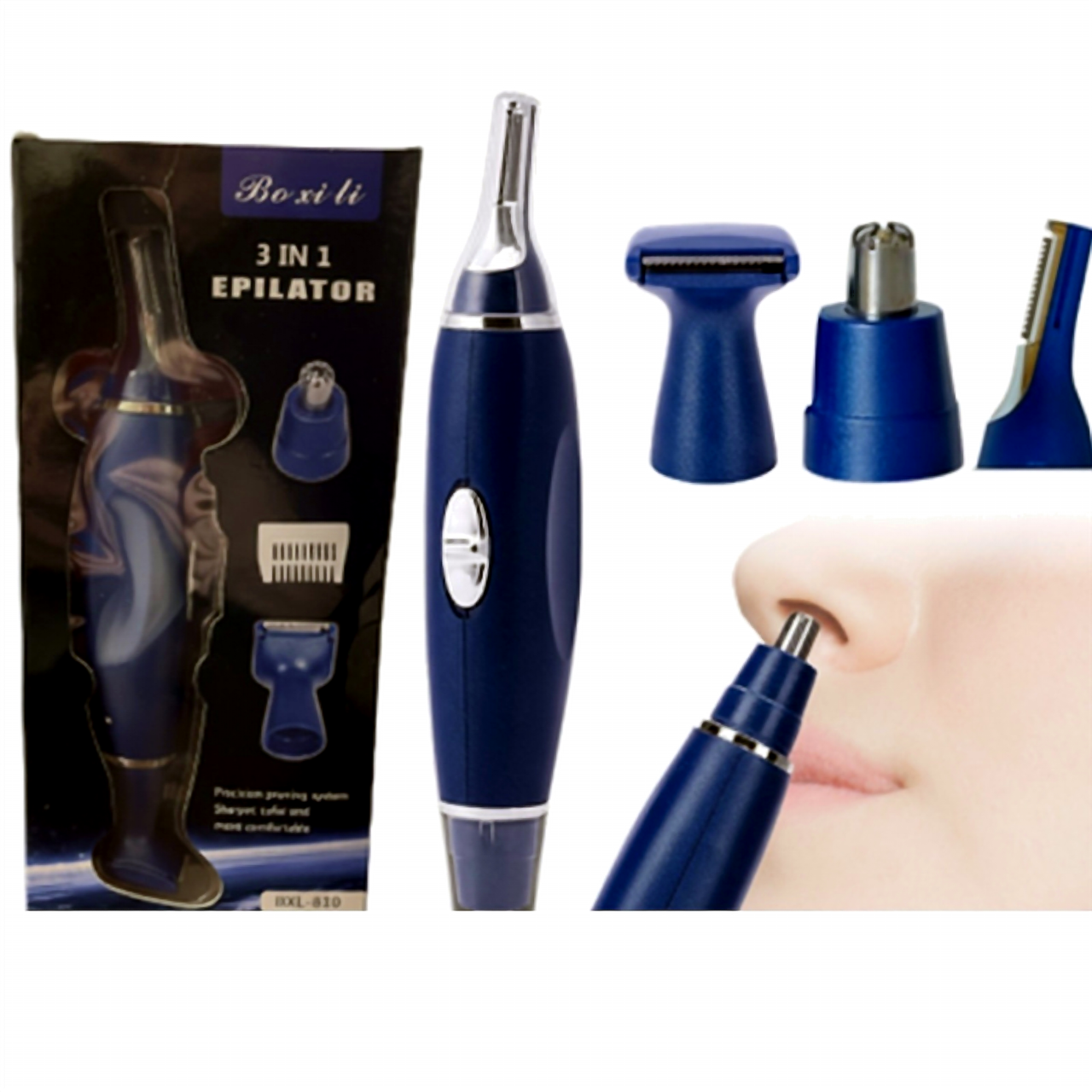 Electric Ear Beard Nose Hair Trimmer Eyebrow Mustache Remover Shaver Clipper New by The Perfect Part – Health & Grooming in New condition from The Perfect Part for a low price