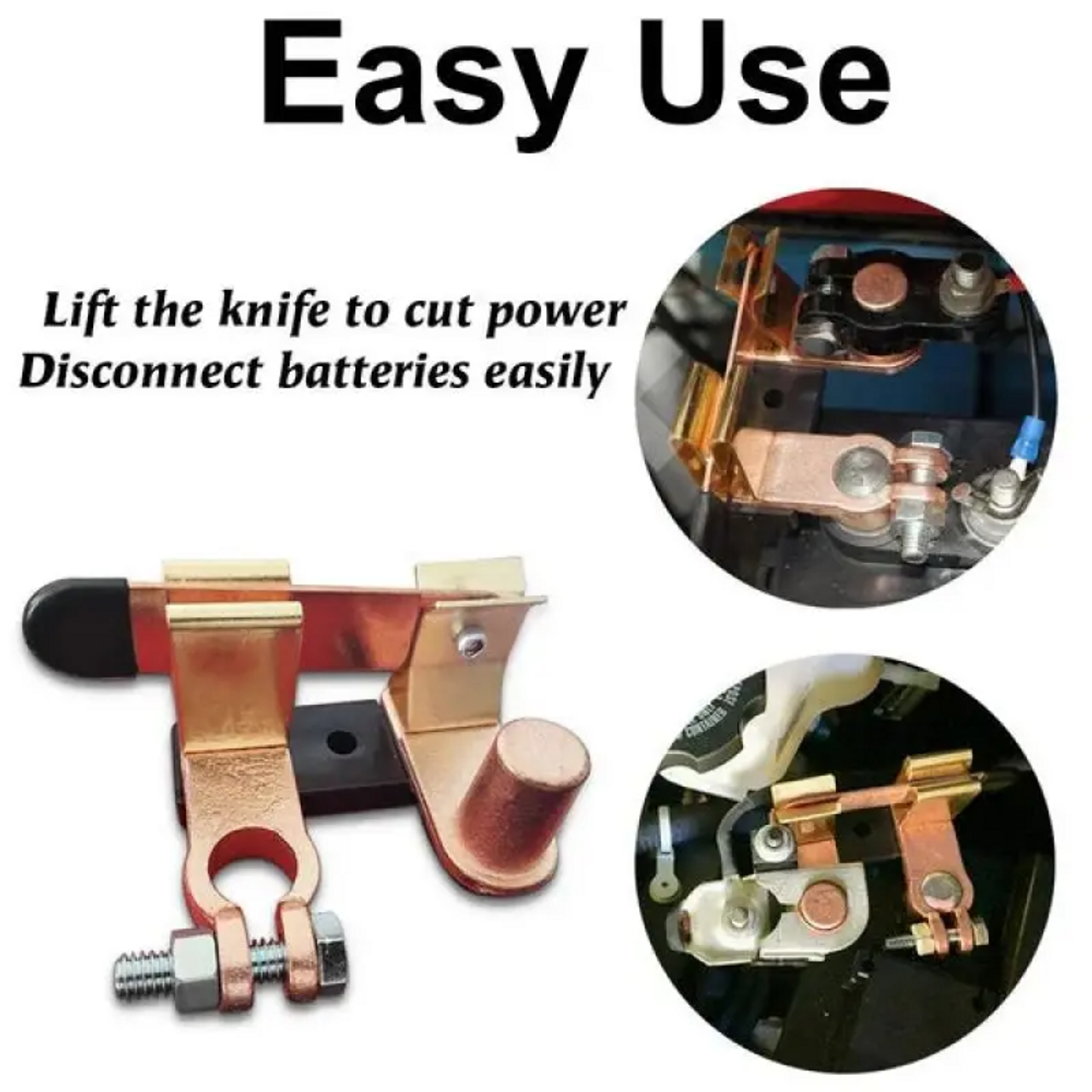 Battery Isolator Switch Disconnect Power Cut Off Kill For Car Vehicle RV Auto US