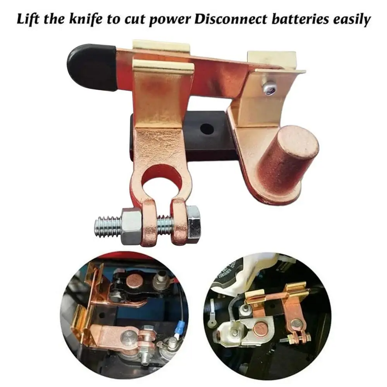 Battery Isolator Switch Disconnect Power Cut Off Kill For Car Vehicle RV Auto US