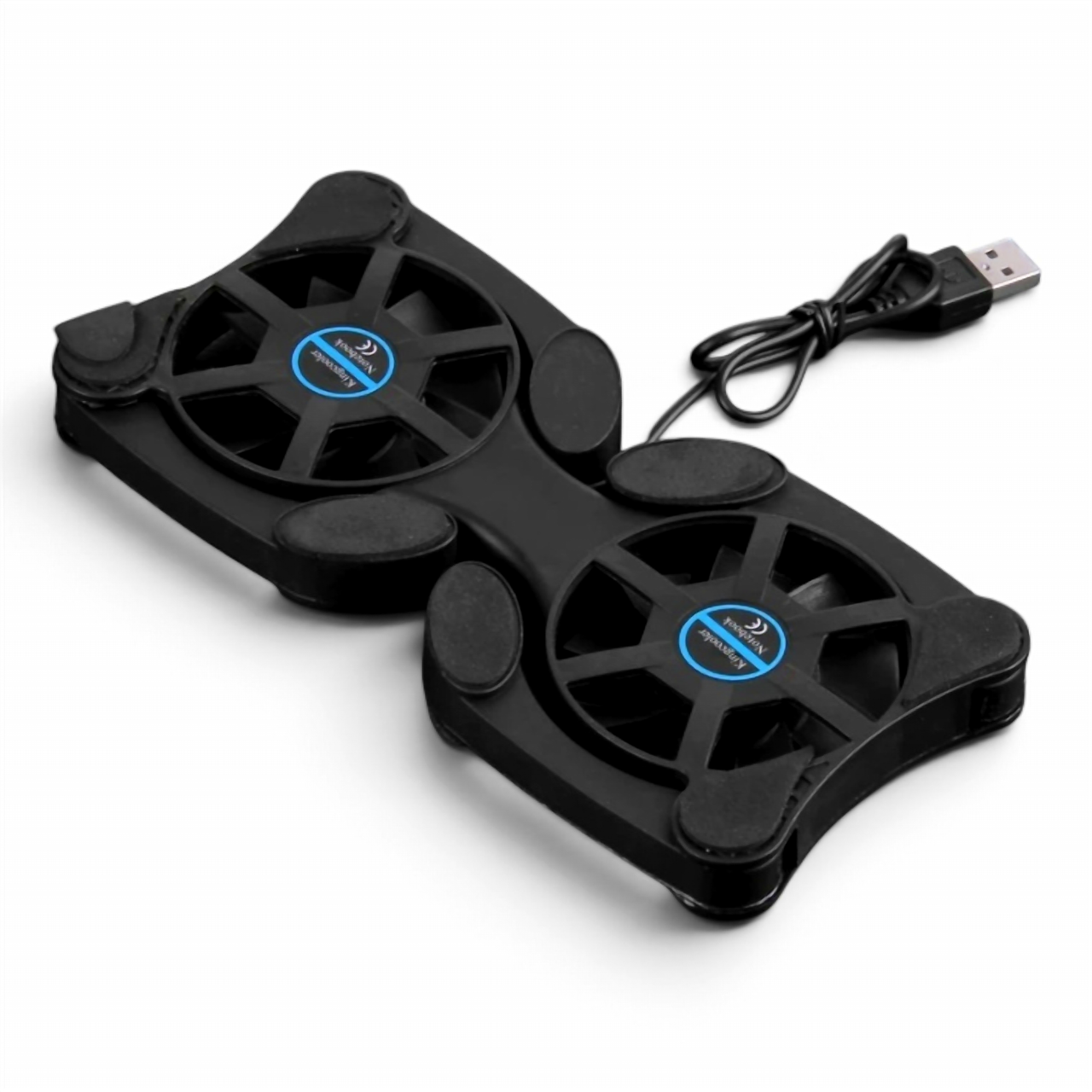 Dual USB Cooling Fan Pad Foldable Slim Fans Cooler Stand For Laptop PC Notebook by The Perfect Part – Electronics in New condition from The Perfect Part for a low price