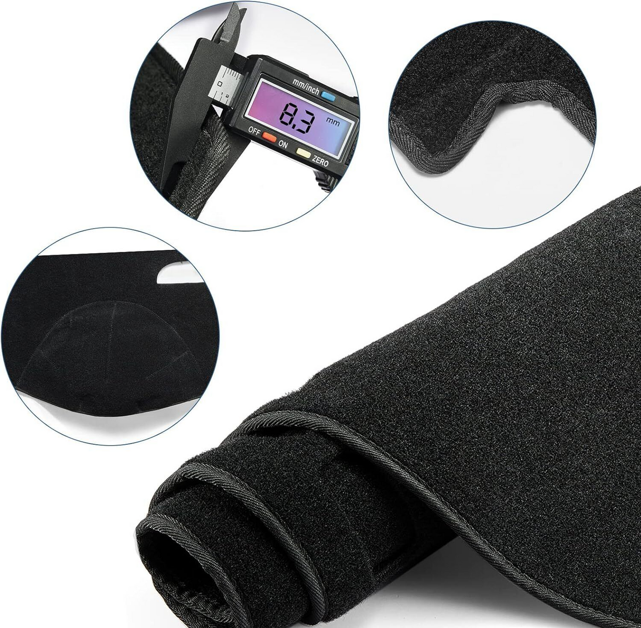 Fit For Chevy Silverado/Tahoe/Suburban 2007-2014 US Dashboard Pad Dash Cover Mat