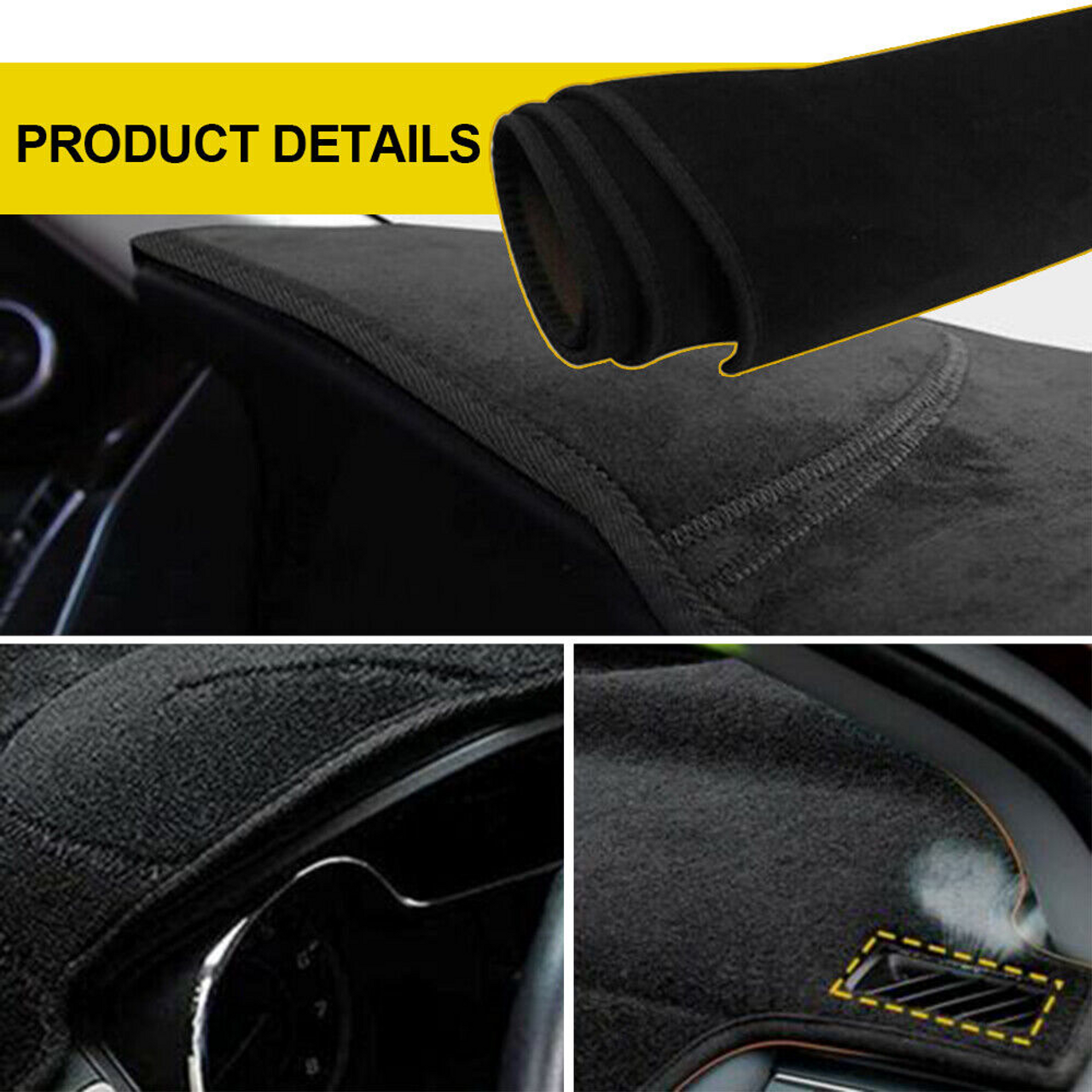 Fit For Chevy Silverado/Tahoe/Suburban 2007-2014 US Dashboard Pad Dash Cover Mat