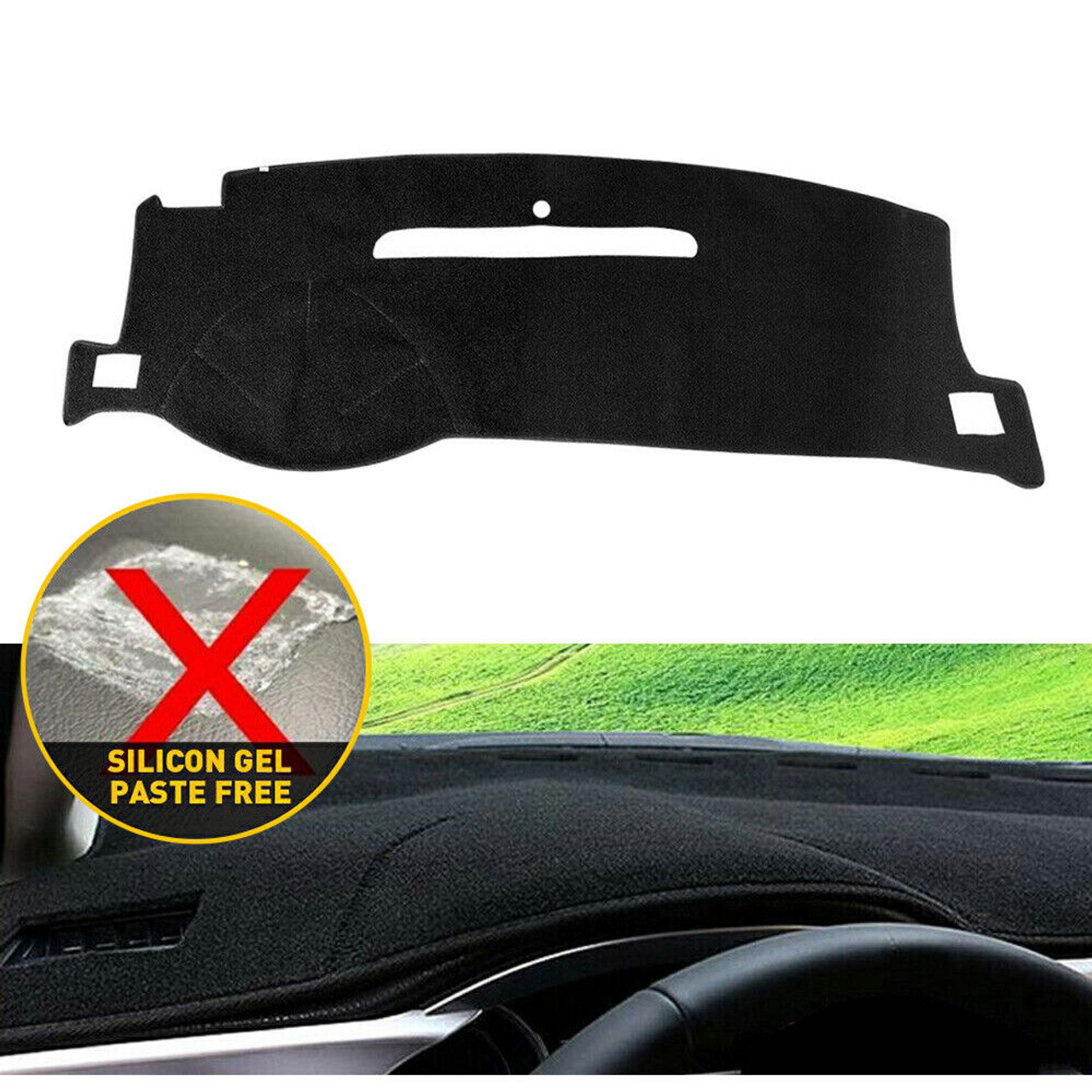 Fit For Chevy Silverado/Tahoe/Suburban 2007-2014 US Dashboard Pad Dash Cover Mat