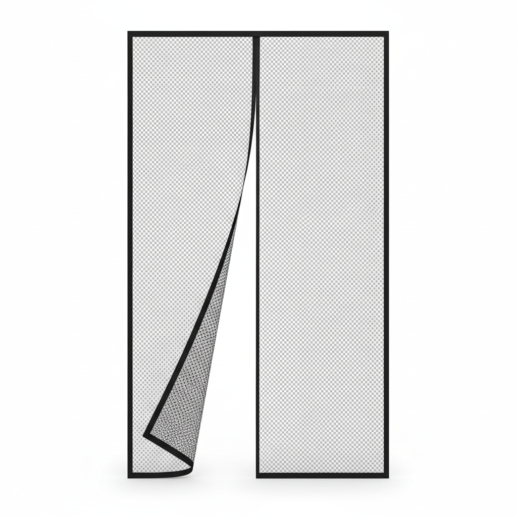 Magnetic Screen Door Mesh Curtain Durable Heavy Duty Mosquito Net Bug Hands Free by The Perfect Part – Outdoor Accessories in New condition from The Perfect Part for a low price