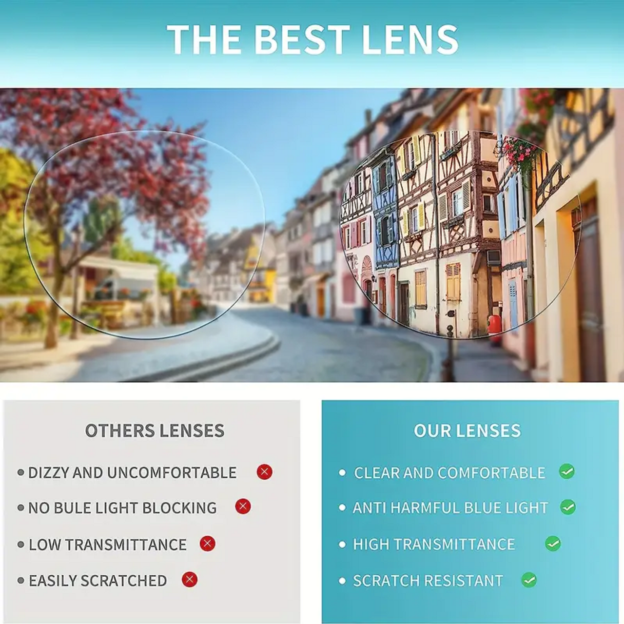 4 Pairs Mens Women Spring Hinge Round Horn Power Oval Reading Reader Glasses 1-4
