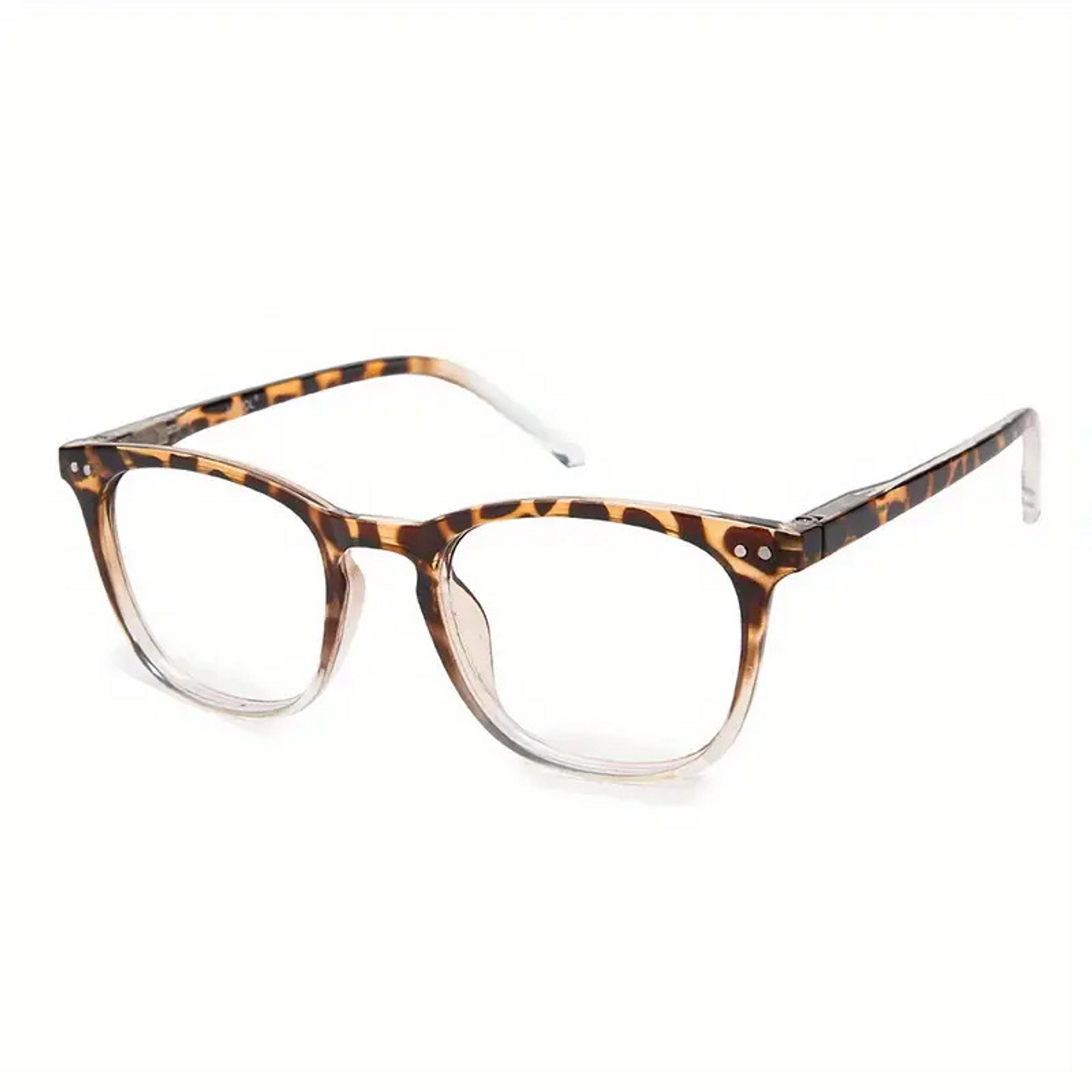 4 Pairs Mens Women Spring Hinge Round Horn Power Oval Reading Reader Glasses 1-4