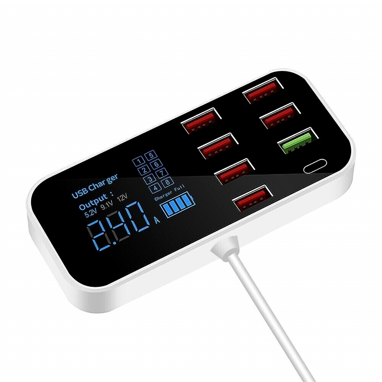 Multi USB 8-Port Fast Desktop Hub Wall Charger Charging Station Quick Charge 3.0 by The Perfect Part – Cables & Splitters in New condition from The Perfect Part for a low price