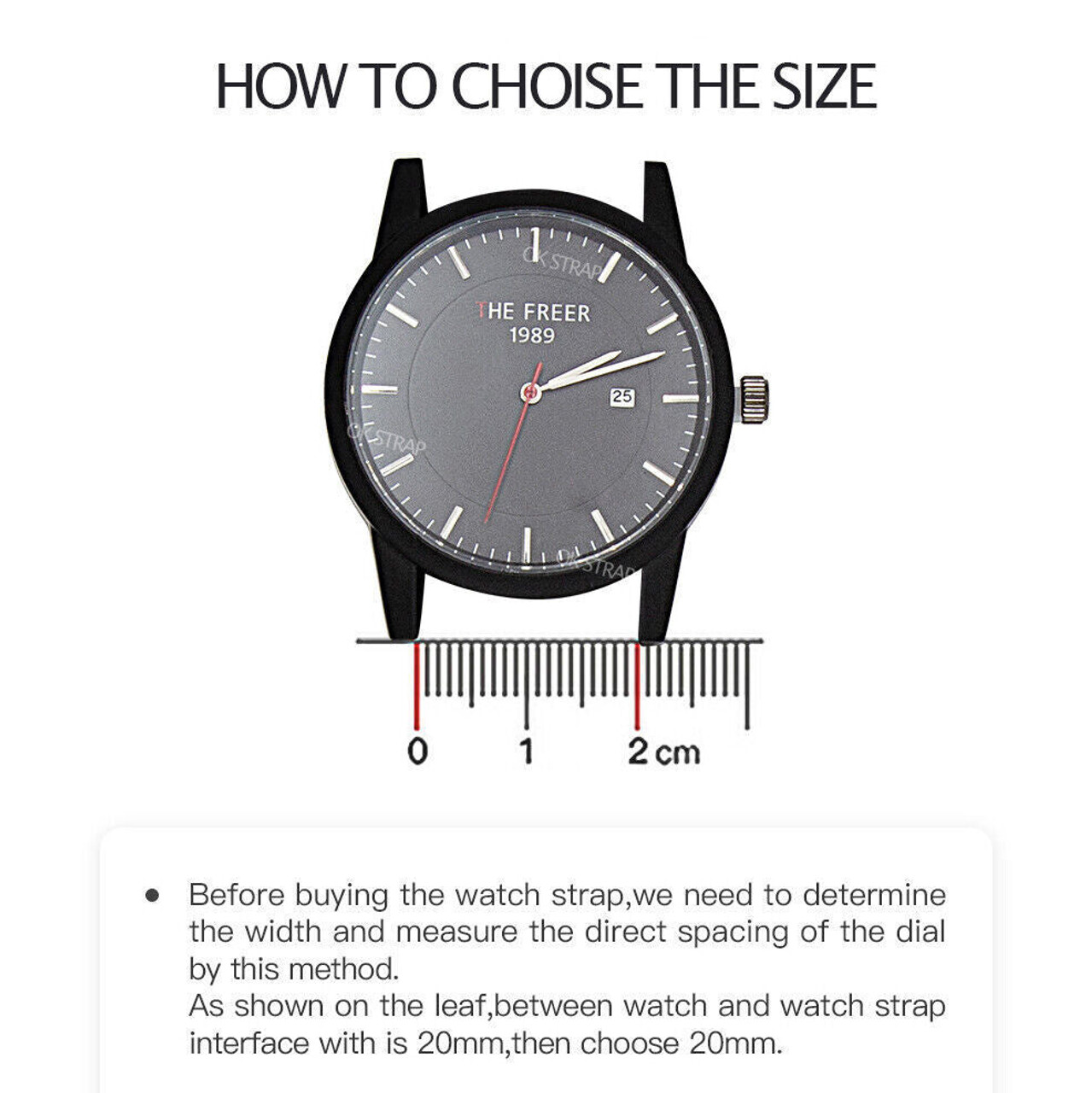18mm 20mm 22mm Durable Military Woven Nylon Wrist Watch Band Quick Release Strap