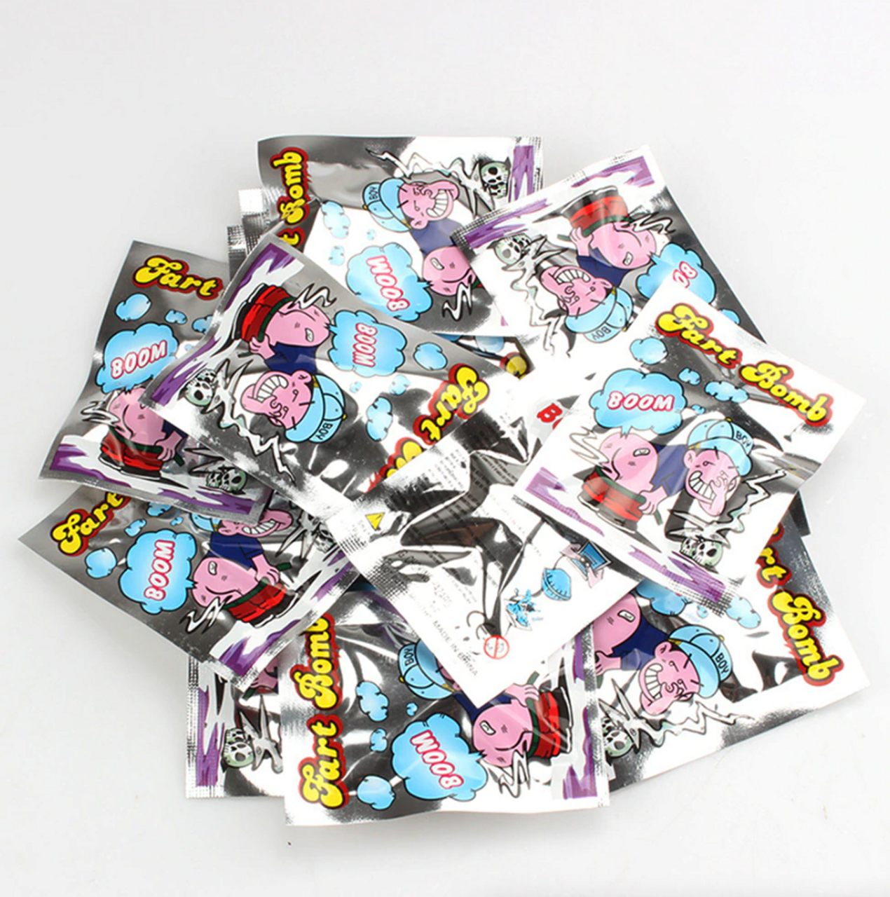 20 Fart Stink Bombs Nasty Smelly Prank Gag Ass Bags Funny Party Joke