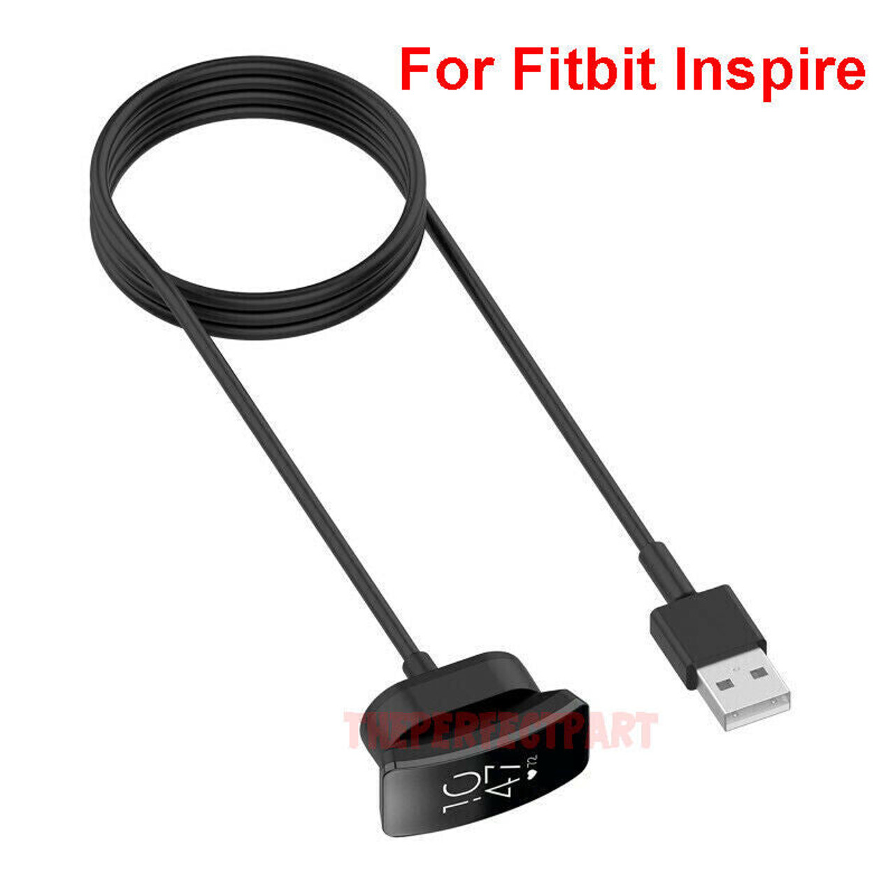 3.3FT USB Charging Cable Charger Cradle Base For Fitbit Inspire HR Smartwatch US
