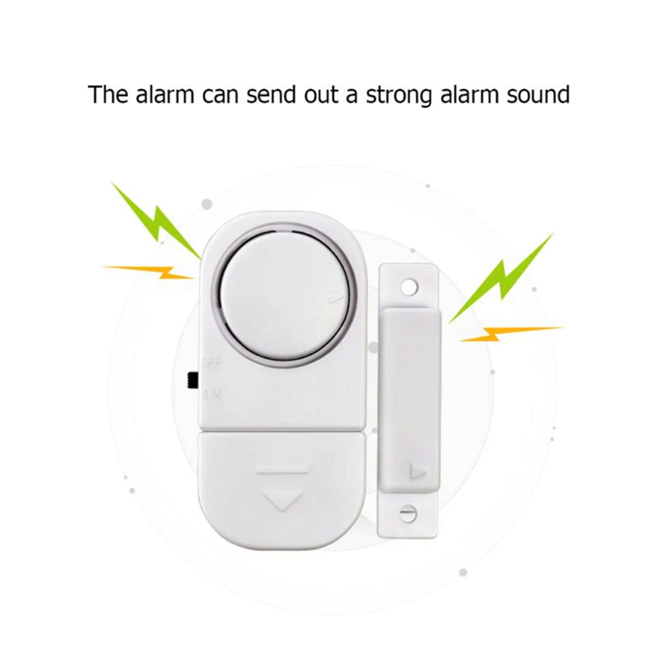 6 PCS WIRELESS Home Window Door Burglar Security ALARM System Magnetic Sensor