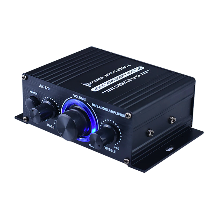 400W 12V 2 Channel Powerful Stereo Audio Power Amplifier HiFi Bass Amp Car Home by The Perfect Part – Auto & Tools in New condition from The Perfect Part for a low price