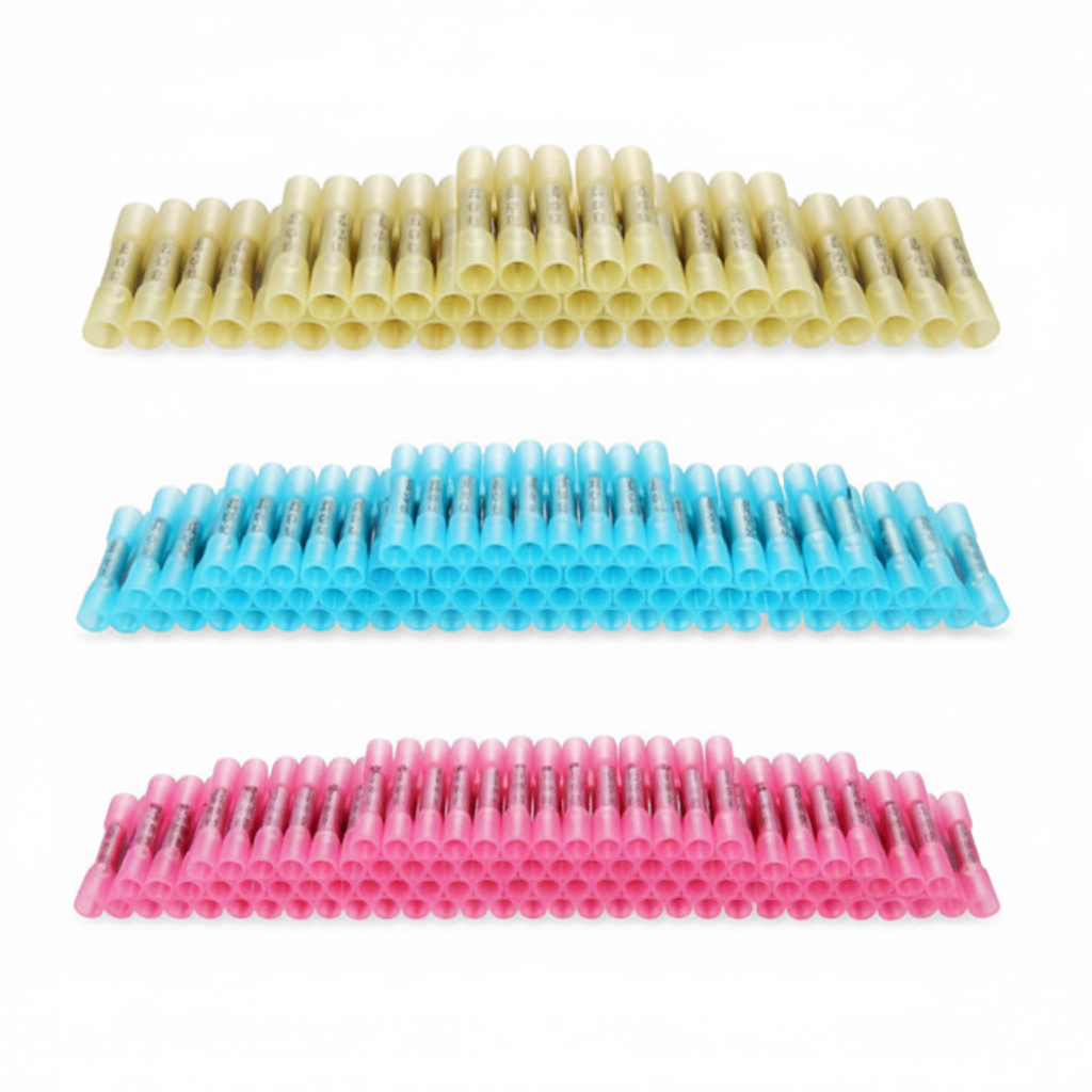 200/100PCS Heat Shrink Butt Wire Splice Connectors Seal Crimp Terminals USA by The Perfect Part – Auto & Tools in New condition from The Perfect Part for a low price