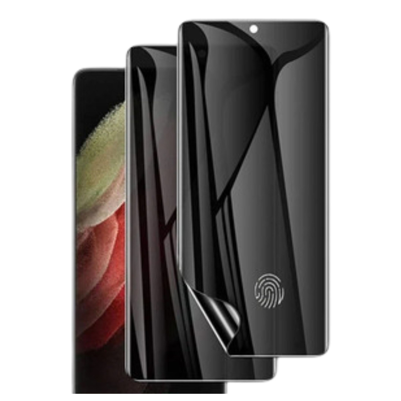 2-Pack Anti-Spy Privacy Hydrogel Screen Protector For Samsung S23 Ultra Plus S22