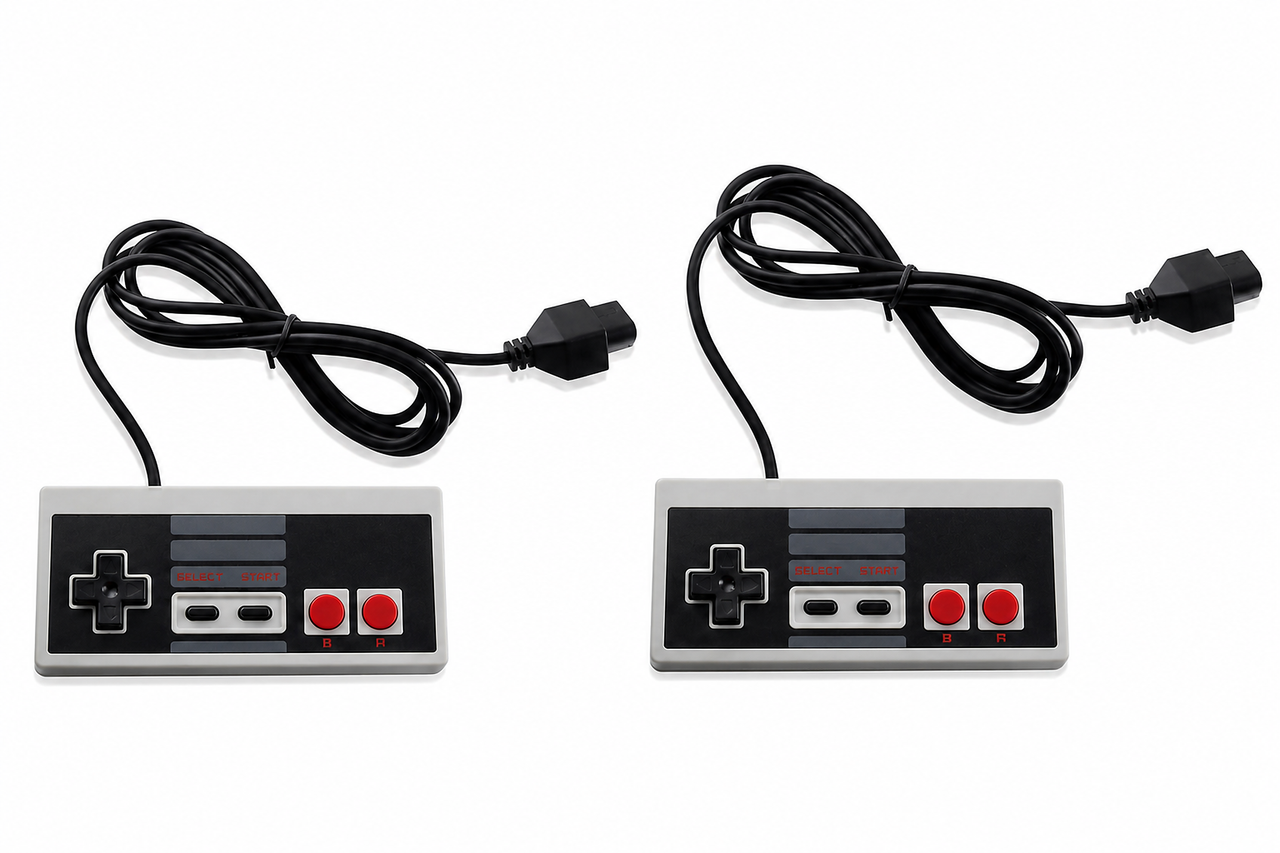 2 Pack Controller For NES-004 Original Nintendo NES Vintage Console Wired Gamepd by The Perfect Part – Gaming Accessories in New condition from The Perfect Part for a low price
