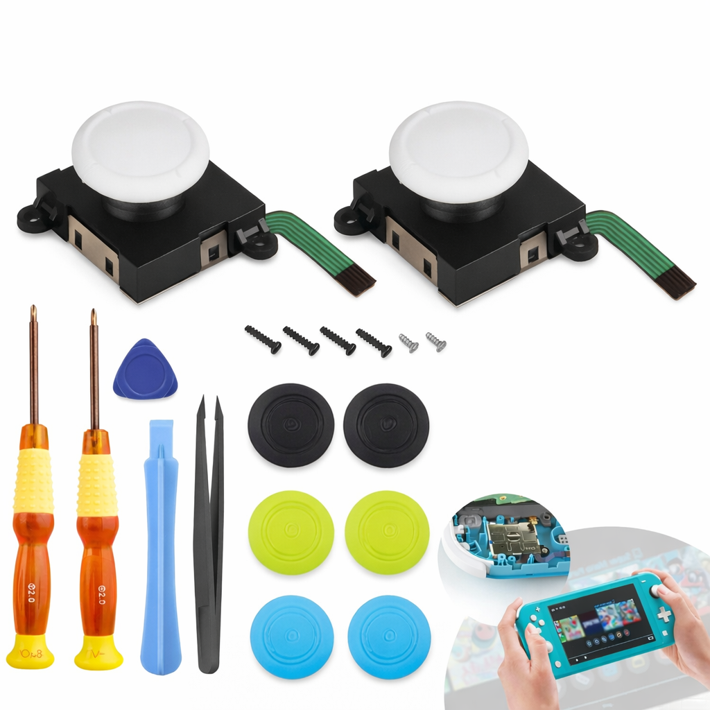 For Nintendo Switch Lite 19in1 Analog Joystick Replacement Repair Tool Kit Set