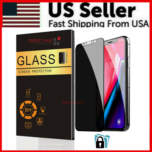 9H Privacy Anti-Spy Tempered Glass Screen Protector For iPhone 12 Pro Max Mini