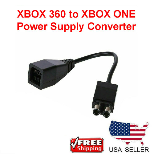 New AC Power Supply Socket Converter Adapter Cord Cable for XBOX 360 to XBOX ONE