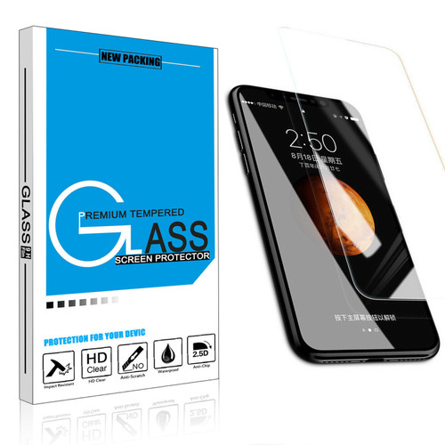 For iPhone X XS Max XR 11 Premium Full Coverage Tempered Glass Screen Protector