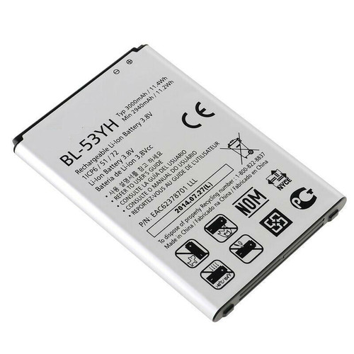 OEM SPEC BL-53YH Battery For Original LG G3 D850 D851 D852 D855 LS990 VS985 F400