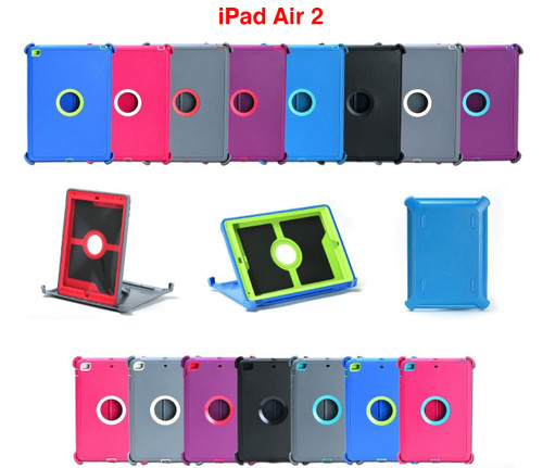 For Apple iPad Air 2 2nd Gen Protective Case Cover Stand Fits Otterbox Defender