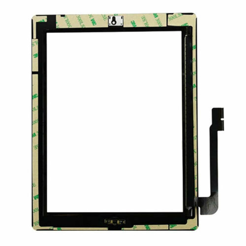 OEM SPEC Black Glass Touch Screen Digitizer Home Button Assembly For iPad 3 4