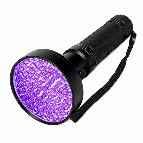 UV Ultraviolet Light 100 LED Flashlight BlackLight 395nM Inspection Lamp Torch by The Perfect Part – Electronics in New condition from The Perfect Part for a low price
