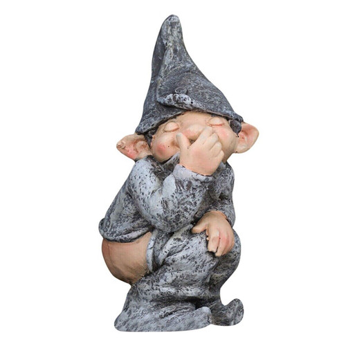 Pooping Naughty Gnome Miniature Statue Funny Resin Dwarf Home Garden Ornament US by The Perfect Part – Outdoor & Garden in New condition from The Perfect Part for a low price