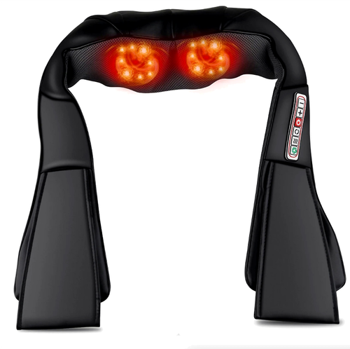 Shiatsu Back Neck and Shoulder Massager with Heat Deep Tissue 3D Kneading Pillow by The Perfect Part – Home & Kitchen in New condition from The Perfect Part for a low price