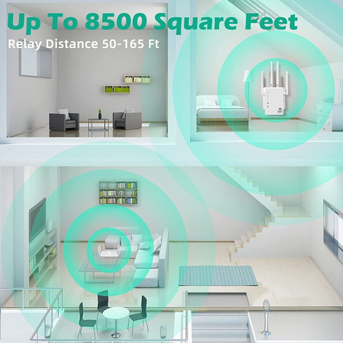  WiFi Range Extender Internet Booster Network Router Wireless Signal Repeater 