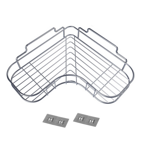 Shower Caddy Shelf Bathroom Corner Bath Storage Holder Organizer Triangular Rack by The Perfect Part – Home & Kitchen in New condition from The Perfect Part for a low price