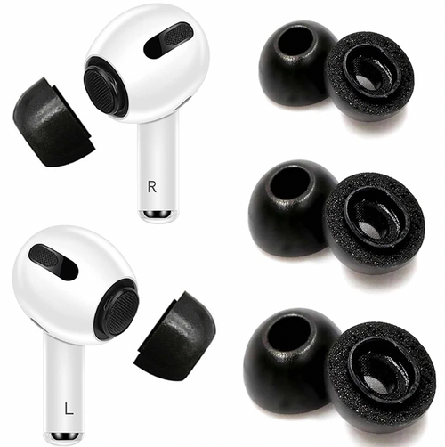 Replacement Ear Tips For Apple Airpods Pro Memory Foam Tips Airpod Pro - 3 Pairs by The Perfect Part – Headphones & Audio Devices in New condition from The Perfect Part for a low price