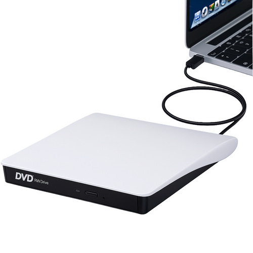 Slim External CD DVD Drive USB 3.0 Disc Player Burner Writer For Laptop PC Mac