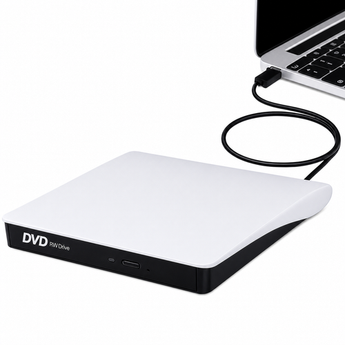 Slim External CD DVD Drive USB 3.0 Disc Player Burner Writer For Laptop PC Mac