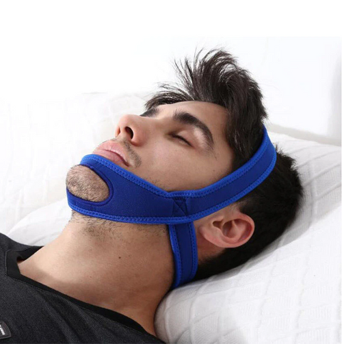 Snore Stop Anti Snoring Chin Strap Sleep Apnea Belt Snoreless Sleep Jaw Solution by The Perfect Part – Home & Kitchen in New condition from The Perfect Part for a low price