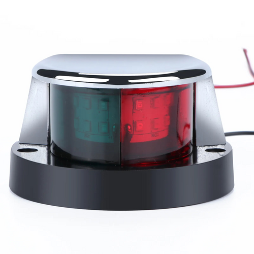 Waterproof Boat Navigation Light LED Bow Marine Front Pontoon Lamp Red Green 12V by The Perfect Part – Auto & Tools in New condition from The Perfect Part for a low price