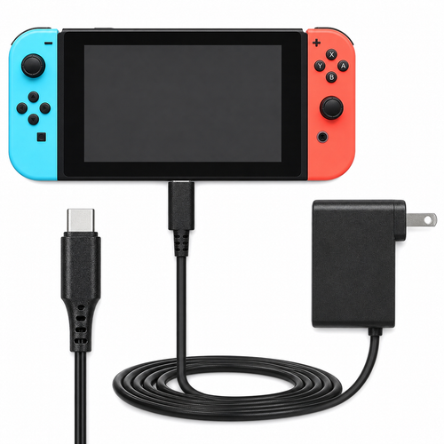 For Nintendo Switch AC Power Supply Adapter Home Wall Travel Charger Cable 2.4A by The Perfect Part – Electronics in New condition from The Perfect Part for a low price