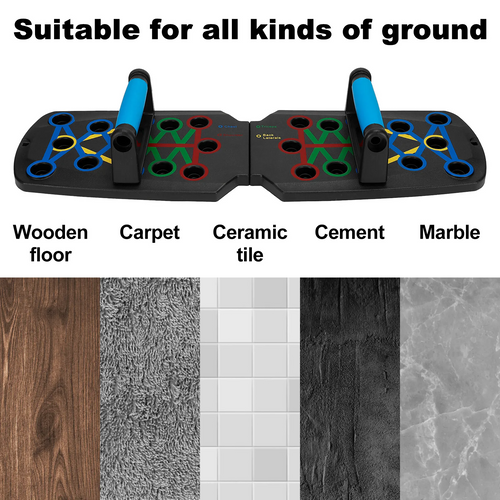 28 in 1 Push Up Rack Board System Fitness Workout Train Home Gym Exercise Stands