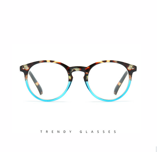 4 Pairs Mens Women Spring Hinge Round Horn Power Oval Reading Reader Glasses 1-4