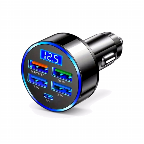 5 USB Port Super Fast Car Charger Adapter For iPhone Samsung Android Cell Phone by The Perfect Part – Auto & Tools in New condition from The Perfect Part for a low price