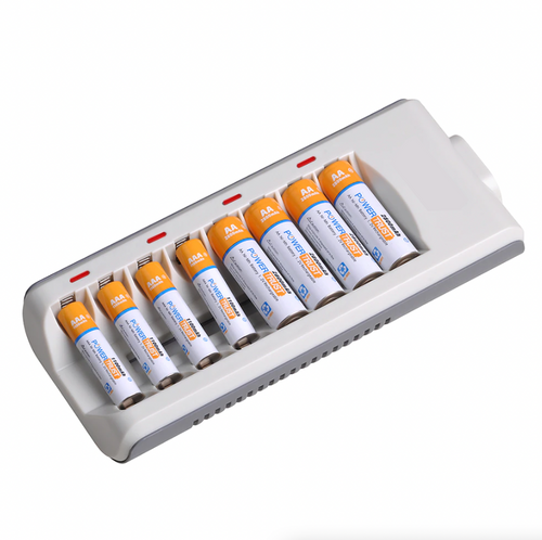 8 Slot Battery Charger For Ni-MH Ni-CD AA AAA Rechargeable Batteries Fast Charge by The Perfect Part – Electronics in New condition from The Perfect Part for a low price