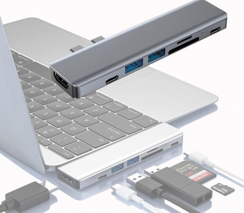 Multiport USB-C Hub Type C To USB 3.0 4K HDMI Adapter For Macbook Pro / Air USA