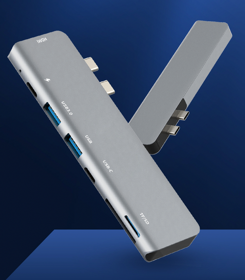 Multiport USB-C Hub Type C To USB 3.0 4K HDMI Adapter For Macbook Pro / Air USA