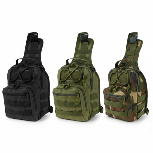 Mens Backpack Tactical Sling Shoulder Bag Molle Travel Chest Pack Outdoor Hiking by The Perfect Part – Accessories & Fashion in New condition from The Perfect Part for a low price