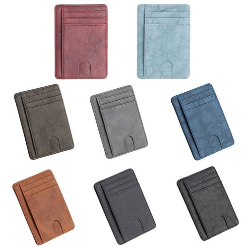 Mens Leather Slim Wallet Credit Card Holder RFID Blocking Pocket ID Money PU USA by The Perfect Part – Wallets in New condition from The Perfect Part for a low price