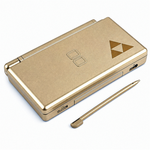 Replacement Housing for Nintendo DS Lite Glass Lens Shell Gold Zelda Triforce by The Perfect Part – Gaming Accessories in New condition from The Perfect Part for a low price