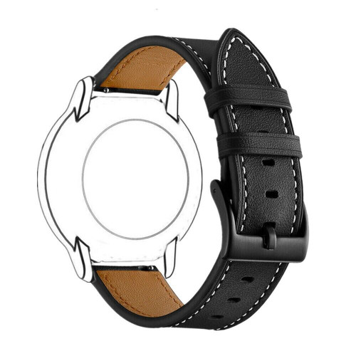 18mm 20mm 22mm Classic Genuine Leather Watch Band Strap Quick Release Wristband