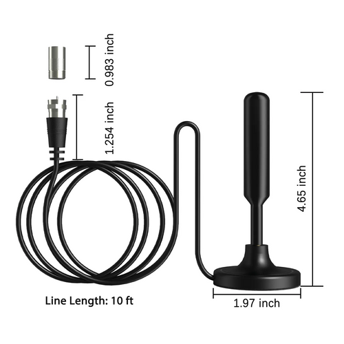 5600Miles Upgraded TV Antenna HDTV Amplified Digital 4K 1080P Long Range Indoor