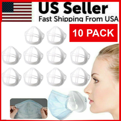 3D Face Mask Bracket Mouth Separate Inner Stand Holder Breathing Space Frame 